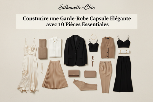 Stellen Sie eine stilvolle Capsule Wardrobe mit 10 essentiellen Teilen zusammen.