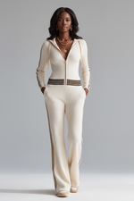 Ensemble Sportswear Côtelé - Confort Urbain | Silhouette-Chic