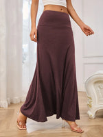 Jupe Longue Maxi Essentielle - Confort Élastique & Élégance Intemporelle | Silhouette-Chic