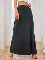 Jupe Longue Maxi Essentielle - Confort Élastique & Élégance Intemporelle | Silhouette-Chic
