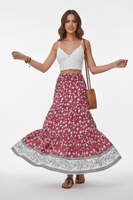 Jupe Longue Bohème - Liberté Romantique | Silhouette-Chic