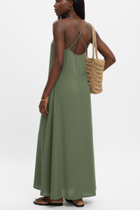 Robe Longue Bretelles - Simplicité Chic | Silhouette-Chic