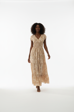 Robe Longue Florale - Romance Intemporelle | Silhouette-Chic