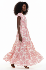 Robe Longue Florale - Romance Intemporelle | Silhouette-Chic
