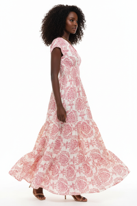 Robe Longue Florale - Romance Intemporelle | Silhouette-Chic