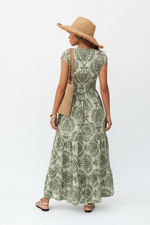Robe Longue Florale - Romance Intemporelle | Silhouette-Chic