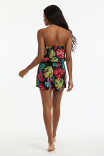 Combinaison Bustier Imprimée – Short Intégré | 7 Coloris Exclusifs