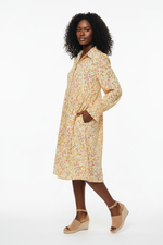 La Robe des Belles Journées — Chemise Florale Champêtre Manches Longues | Silhouette-Chic