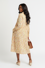 La Robe des Belles Journées — Chemise Florale Champêtre Manches Longues | Silhouette-Chic