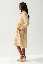 La Robe des Belles Journées — Chemise Florale Champêtre Manches Longues | Silhouette-Chic