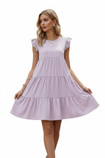 Robe Shift Fluide Col Rond — Légèreté & Style Chic | Silhouette-Chic