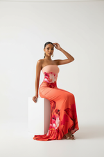 Robe Maxi Ajustée Tube avec Fente - Élégance Minimaliste Moderne | Silhouette-Chic