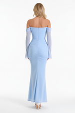 Robe Sirène Sculptante Épaules Découvertes - Glamour Sophistiqué XS-XL | Silhouette-Chic